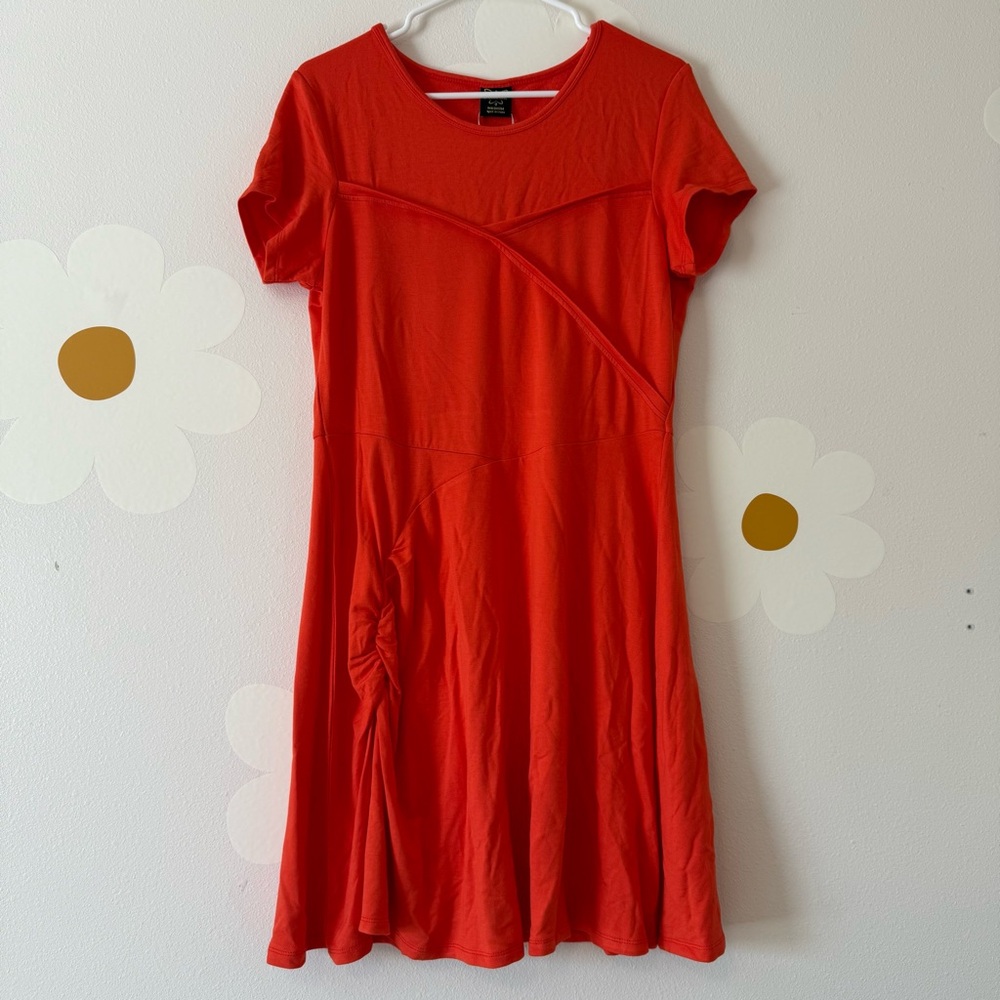 NWT Laila Ali Casual Sporty Short Sleeve Mini Dress